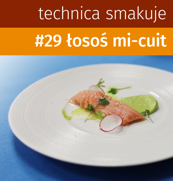 Technica smakuje #29 - Łosoś Mi-Cuit