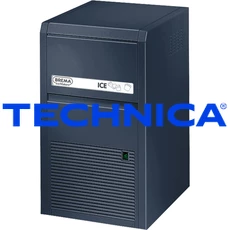 Kostkarka do lodu typu full cube 21 kg/24 h, pojemność zasobnika 4 kg, chłodzona powietrzem, 0,32 kW, 355x404x590 mm | BREMA ICE MAKERS, 872211