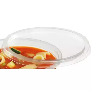 Przykrywka okrągła uniwersalna do pojemników, średnica 115 mm, komplet 1000 szt. | WOPAK, PP - W2 / 017C