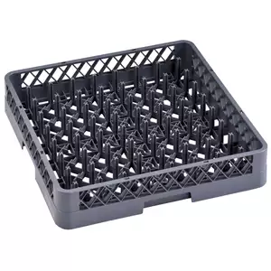 Kosz na talerze do zmywarek 500x500x100 mm | TECHNICA, Silver Line