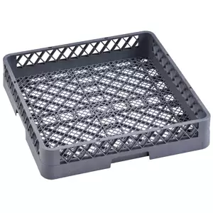 Kosz na sztućce do zmywarek 500x500x100 mm | TECHNICA, Silver Line