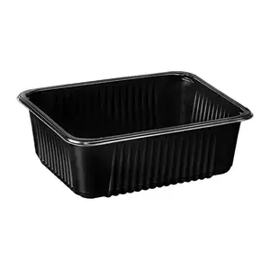 Pojemnik do zgrzewu, żebrowany 227x178x80 mm, komplet 320 szt. | TECHNICA, PP - 1D - W/1 623 RD