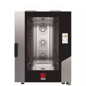 Piec konwekcyjno - parowy, gazowy 10x600x400, 18.7 kW, G20, 850x1041x1231 mm, inox | Hendi,  MKF1064GTS