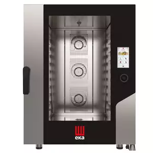 Piec konwekcyjno - parowy, elektryczny, 10 x 600 x 400, 17 kW, 850x970x1130 mm, inox | Hendi,  MKF1064TS