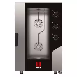 Piec konwekcyjno - parowy, elektryczny, 11xGN 1/1, 15.5 kW, 400V, 730x785x1130 mm, inox | Hendi,  MKF1111S