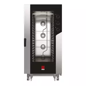 Piec konwekcyjno - parowy, elektryczny, 20xGN1/1, 31 kW, 400V, 930x971x1900 mm, inox | Hendi,  MKF2011S