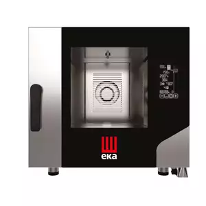 Piec konwekcyjno - parowy, elektryczny, 5xGN1/1, 7.8 kW, 400V, 730x784x700 mm, czarny | Hendi,  MKF511BM
