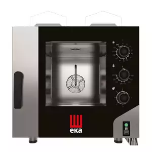 Piec konwekcyjno - parowy, gazowy, 5 x GN 1/1, 9.3 kW, G20,730×855x801 mm, inox | Hendi,  MKF511GS