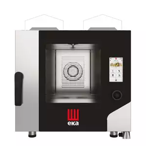 Piec konwekcyjno - parowy, gazowy, 5 x GN 1/1, 9.3 kW, G20, 730×850×800 mm, inox | Hendi,  MKF511GTS