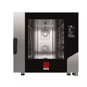 Piec konwekcyjno - parowy, elektryczny, 6x600x400, 10.4 kW, 400V, 850x970x850 mm, czarny | Hendi,  MKF664BM