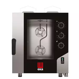 Piec konwekcyjno - parowy, gazowy, 7 x GN 1/1 ,14 kW, G20, 730×855×951 mm, inox | Hendi,  MKF711GS