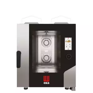 Piec konwekcyjno - parowy, gazowy, 7 x GN 1/1, 14 kW, G20, 730×850×950 mm, inox | Hendi,  MKF711GTS