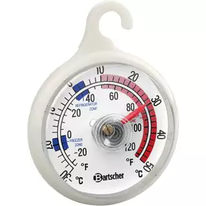 Termometr analogowy, -30 do 50 stopni Celsjusza, 51x13x66 mm | BARTSCHER, 292049