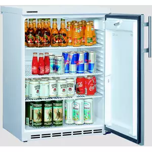 Chłodziarka do zabudowy pod blat z chłodzeniem statycznym, 850x600x600 mm, 160 l | LIEBHERR, FKU-1805