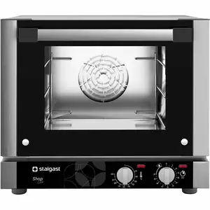 Piec konwekcyjny, elektryczny, manualny, 3x 340x240/ GN 1/2, 2,25 kW, 500x550x455 mm | STALGAST, Shop Cook