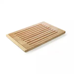 Deska do krojenia, drewniana z wyjmowaną kratką 475x322 mm | HENDI, 505502