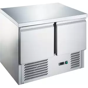 Stół chłodniczy 2 drzwiowy, agregat na dole, 240 l, 875x700x900 mm | STALGAST, 832029