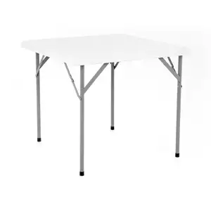 Stół cateringowy kwadratowy ze składanymi nogami, 860x860x740 mm | TECHNICA, Banquet Line