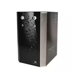 Dystrybutor do wody i napojów, podblatowy, 360x270x450 mm, czarny, srebrny | MIJAR, SODA 50