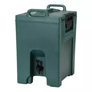 Termos do napojów z kranem 39,7 l, zielony | CAMBRO, Ultra Camtainers
