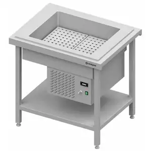 Stanowisko z wanną chłodniczą napojową 2x GN 1/1, 920x750x880 mm | STALGAST, ST107091