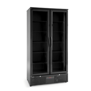 Lodówka na napoje 2-drzwiowa, 384 l, 0,365 kW, 230 V, 900x530x1820 mm | ARKTIC, 237014