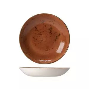 Talerz głęboki 250 mm, terracotta | STEELITE, Craft