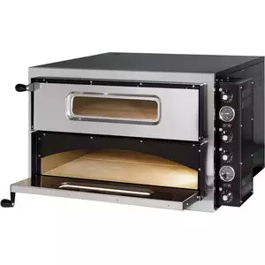 Piec do pizzy dwukomorowy, 2x4 pizza 350 mm | GREDIL, 782002