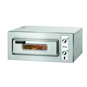 Piec do pizzy jednokomorowy, 4 x pizza 25 cm | BARTSCHER, NT 501