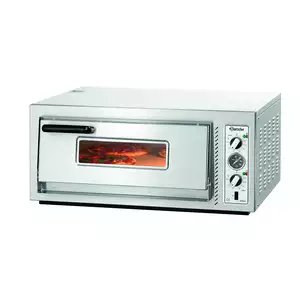 Piec do pizzy jednokomorowy, 4 x pizza 30 cm | BARTSCHER, NT 621