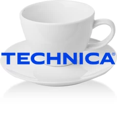 Filiżanka elegancka ze spodkiem 70 ml, biała | FINE DINE, Bianco