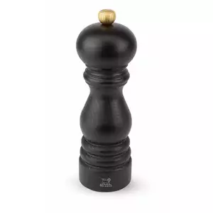 Młynek do soli z drewna bukowego, czekoladowy 220 mm | PEUGEOT, Paris