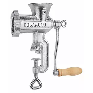 Maszynka do mielenia mięsa manualna z żeliwa, o średnicy 50 mm | CONTACTO, 585/005