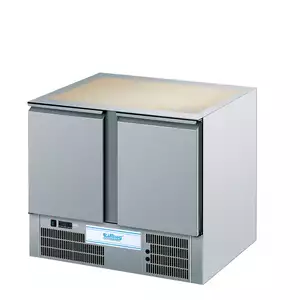 Stół chłodniczy 2-drzwiowy z własnym chłodzeniem, bez blatu, GN 1/1, 0,32 kW, 950x700x800 mm | RILLING, AKT T0795 0UEV