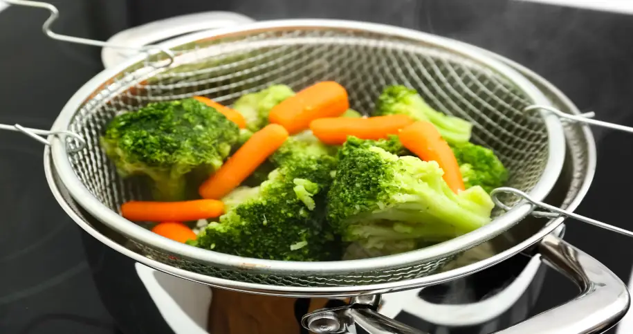 Warzywa gotowane na parze