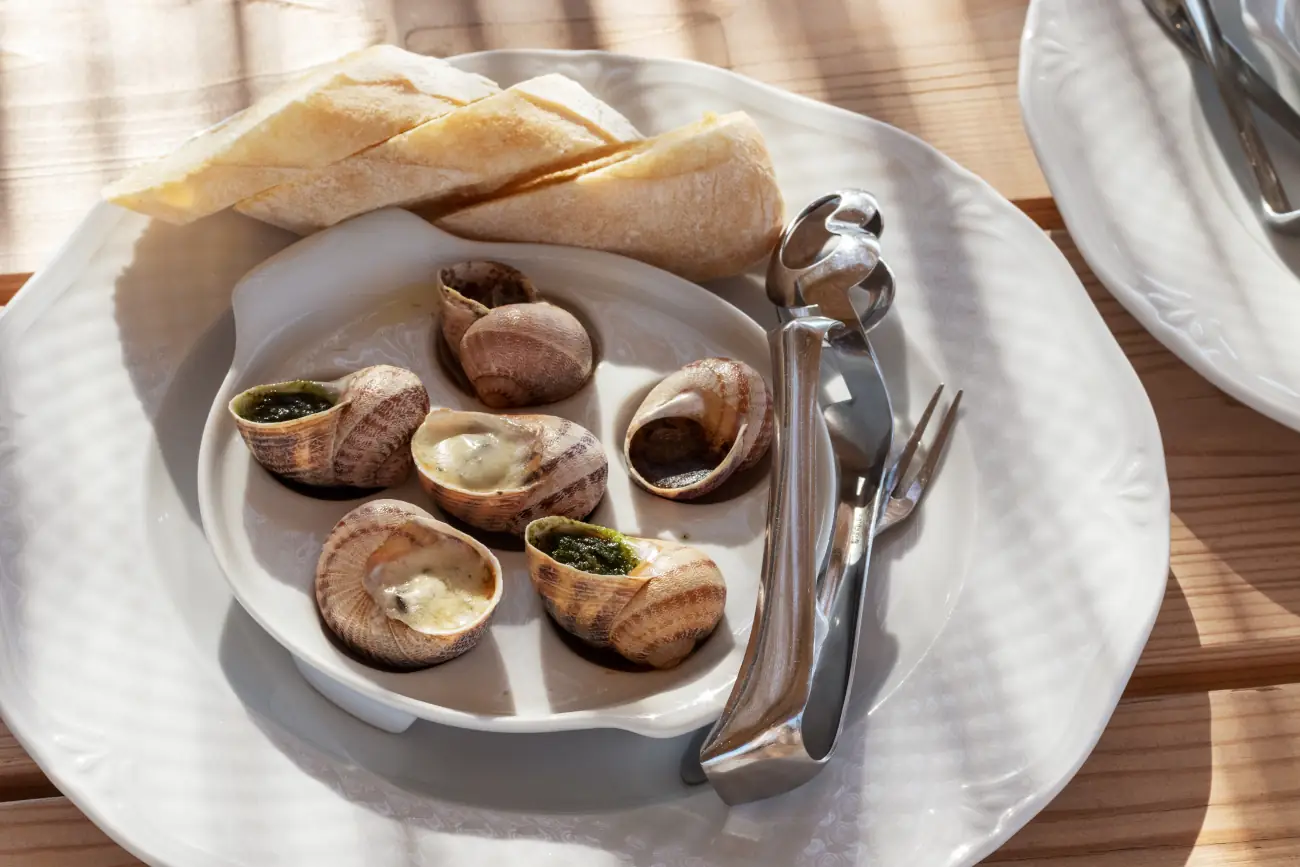 Sztućce do ślimaków