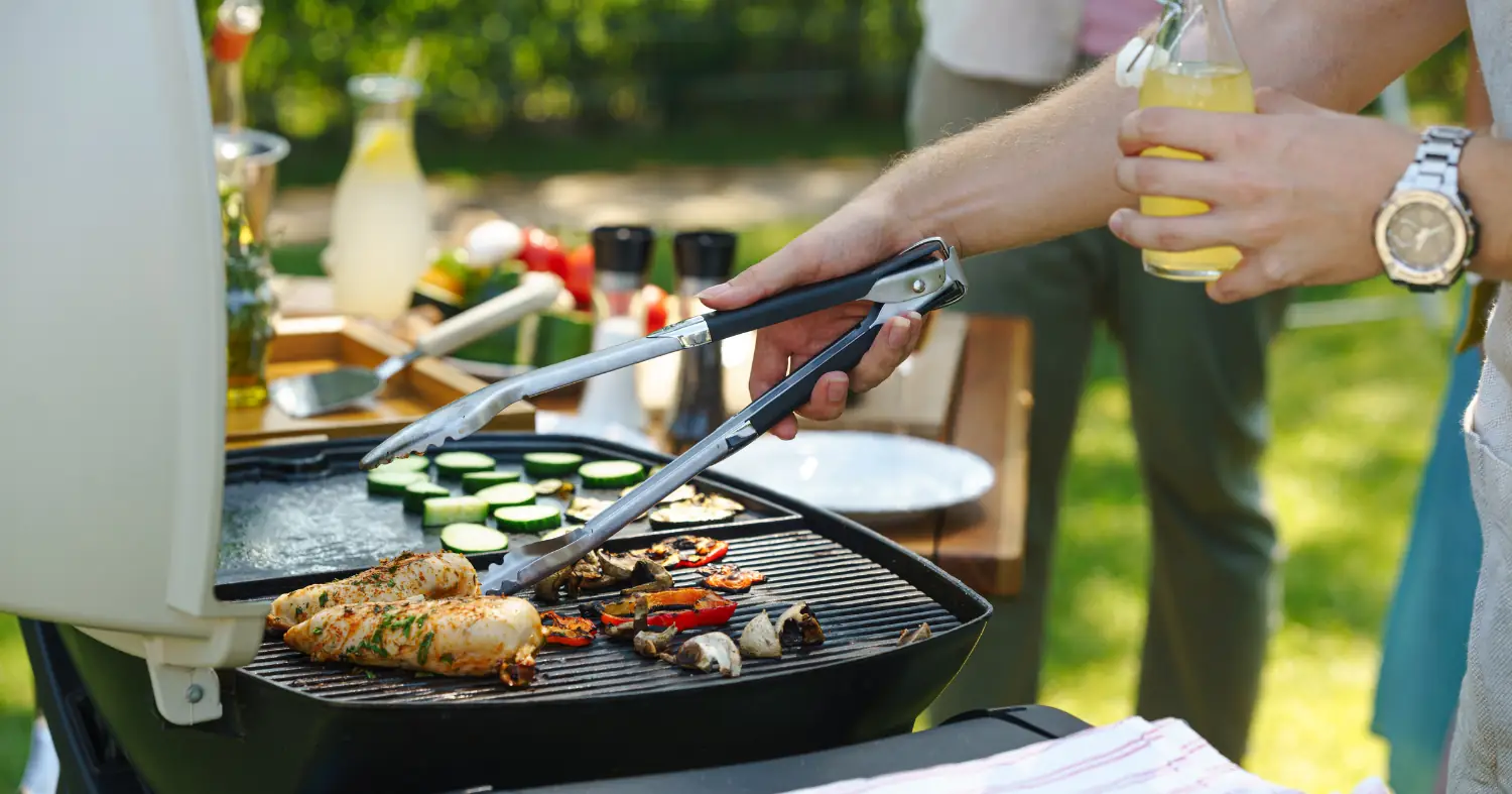 grillowanie w ogrodzie