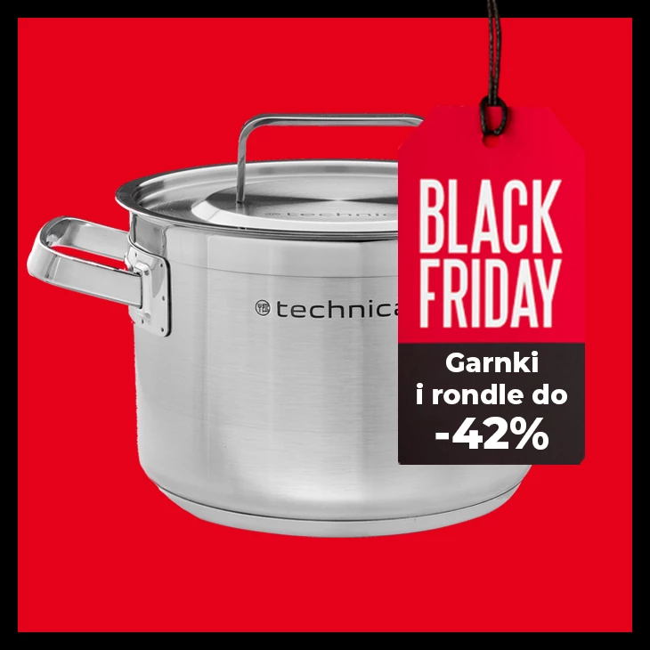 Garnki i rondle Technica do -42%