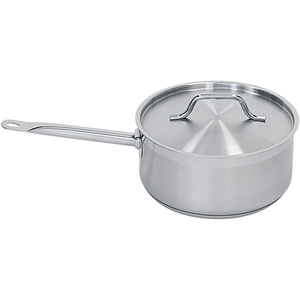 Rondel ze stali nierdzewnej, z pokrywką, o średnicy 240 mm, 5 l | STALGAST, Premium Line