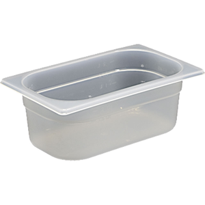 Pojemnik GN 1/4 150 mm z polipropylenu, półprzezroczysty | STALGAST, 164152