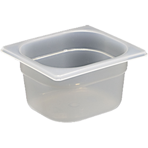 Pojemnik GN 1/6 150 mm z polipropylenu, półprzezroczysty | STALGAST, 166152
