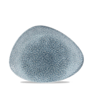Półmisek trójkątny 265x205 mm | CHURCHILL, Studio Prints Raku Topaz Blue