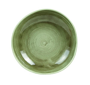 Talerz głęboki o nieregularnym kształcie ø 253 mm, 1,1 l | CHURCHILL, Stonecast Patina Burnished Green