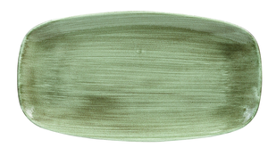 Półmisek prostokątny 355x189 mm | CHURCHILL, Stonecast Patina Burnished Green