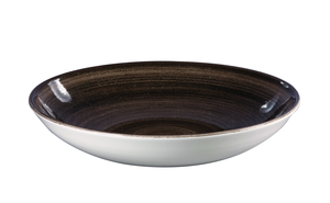 Talerz głęboki okrągły ø 248 mm, 1,136 l | CHURCHILL, Stonecast Patina Iron Black