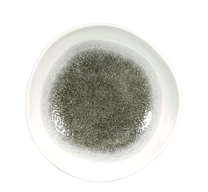 Talerz głęboki o nieregularnym kształcie ø 253 mm, 1,1 l | CHURCHILL, Studio Prints Raku Quartz Black