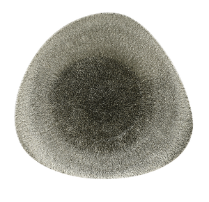 Półmisek trójkątny 210x210 mm | CHURCHILL, Studio Prints Raku Quartz Black