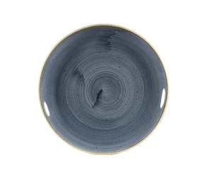 Talerz płytki okrągły ø 217 mm | CHURCHILL, Stonecast Blueberry