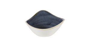 Talerz głęboki trójkątny ø 153 mm, 260 ml | CHURCHILL, Stonecast Blueberry