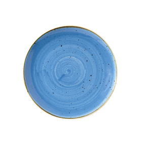 Talerz płytki okrągły ø 217 mm | CHURCHILL, Stonecast Cornflower Blue